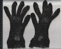 Gants Ancien Au Crochet - Sonstige & Ohne Zuordnung