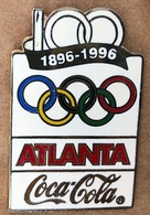 JEUX OLYMPIQUES - OLYMPIC GAMES ATLANTA 1996 - 100th - 100ème - 1896 / 1996 - COCA COLA - EGF -  (24) - Giochi Olimpici