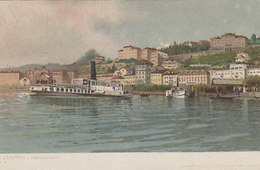 Lugano - Imbarcadero - Lith.artistica    (P-233-00114) - TI Ticino