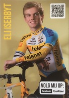 Postcard Eli Iserbyt -  Telenet-Fidea - 2013/2014 - Ciclismo