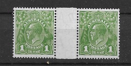 1926 MH Australia  WMK Multiple Crown Michel 77A  Perf 14 - Mint Stamps