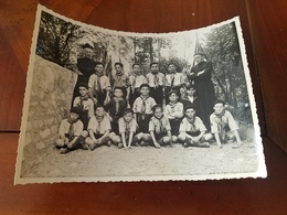 Photo Originale  Scouts Scoutisme Pretres Annee Circa 30 - Krieg, Militär