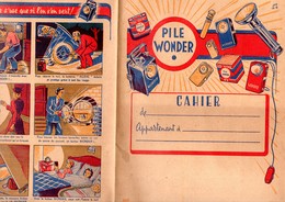 Protège Cahier PILE WONDER  Avec Petite BD Au Plat Inf  (M2368) - Baterías