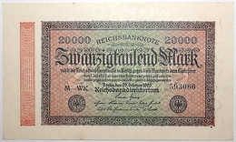 Allemagne - 20000 Mark - 1923 - PICK 85a.2 - SPL - 20.000 Mark