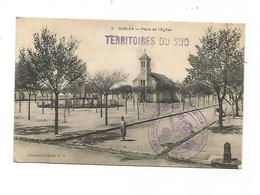 ALG.0191/ DJELFA - Place De L'église (cachet Militaire Du Cercle De Djelfa) - Djelfa