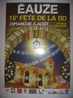 Affiche ERNST Serge Festival BD Eauze 2007 (Les Zappeurs, Boule à Zéro - Affiches & Posters