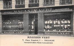 Toulouse     31     Magasin Vert Fournitures Pour Tailleuse. Place Esquirol   (Voir Scan) - Toulouse