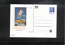 Czech Republic 1998 Olympic Games Amsterdam - Ladislav Vacha Gymnastics Interesting Cover - Verano 1928: Amsterdam