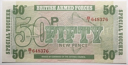 Grande-Bretagne - 50 New Pence - 1972 - PICK M49 - NEUF - Forze Armate Britanniche & Docuementi Speciali