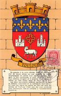 Toulouse     31        Blason. Héraldisme Sur Les Armoiries De La Ville Avec Cachet Temporaire        (Voir Scan) - Toulouse