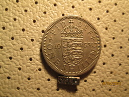 GREAT BRITAIN 1 Shilling 1955  # 4 - I. 1 Shilling