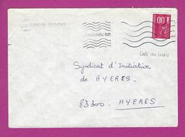 LETTRE " BLOC DE MONTARGIS " TOULOUSE RP - Mechanical Postmarks (Advertisement)