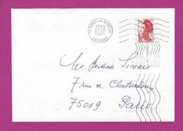 LETTRE " BLOC DE MONTARGIS " TOURCOING 1987 - Mechanical Postmarks (Advertisement)