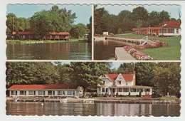 Thousand 1000 Islands Ontario - Glen House Motel Hotel - VG Condition - 2 Scans - Thousand Islands