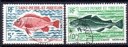 Saint Pierre Et Miquelon: Yvert N° 423/424° - Oblitérés