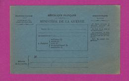 CARTE FRANCHISE MILITAIRE NEUVE - 1. Weltkrieg 1914-1918