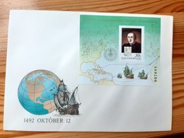 Stamps On Envelope, Hungary 1991. - America - Briefe U. Dokumente