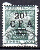 Réunion: Yvert N° Taxe 47° - Timbres-taxe