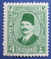 1927 EGYPT 4M SCOTT # 132a MICHEL # - UNUSED CS03877 - Neufs