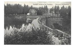 5809  GOTHAER TALSPERRE BEI TAMBACH  I. THÜR. - SPERRMAUER MIT WÄRTERHAUS   ~ 1915 - Tambach-Dietharz