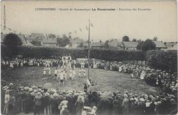 76 Londinieres   Societe De Gymnastique La Rouennaise Execution  Des Pyramides - Londinières