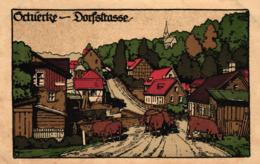 Schierke, Dorfstrasse, Steindruck AK, Um 1920 - Schierke