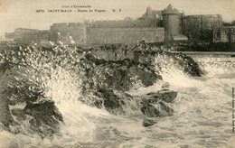 SAINT MALO ETUDE DE VAGUE - Saint Malo