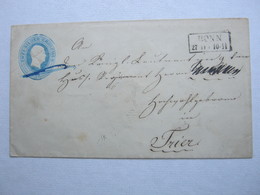 BONN    , Klarer Stempel Auf Ganzsache - Postal  Stationery