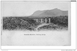 MAURICE    GRANDE RIVIERE  RAILWAY BRIDGE                  EDITEUR  AUDUSSON ET VIDAL - Maurice