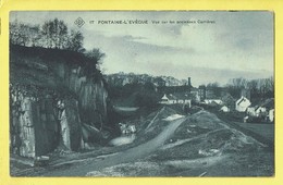 * Fontaine L'eveque (Hainaut - La Wallonie) * (SBP, Nr 17) Vue Sur Les Anciennes Carrières, Unique, TOP, Rare Old - Fontaine-l'Evêque