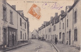 CPA - Herbignac (44) Loire Atlantique - Rue De La Roche Bernard - Herbignac