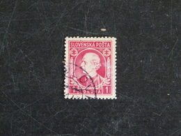 SLOVAQUIE SLOVENSKO YT 27 OBLITERE - MONSEIGNEUR ANDREJ HLINKA - Used Stamps