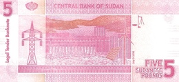 Sudan P.66  5 Pounds 2006  Unc - Sudan