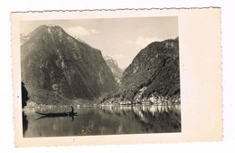 Hallstatt Lac , Montagne   CPSM  Dos Divisé Ecrite 1962 ?   Photo Carte - Hallstatt