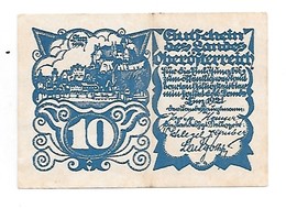 **Austria Notgeld Oberosterreich 10 Heller  692/5 Blauw - Austria