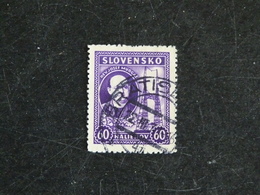 SLOVAQUIE SLOVENSKO YT 36 OBLITERE - JOSEF MURGAS - Used Stamps