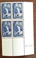 FRANCE Yvert N°388 Neuf Sans Charniere, MNH. COIN DATE 12/5/38 (FRAIS DE PORT INCLUS) - Neufs