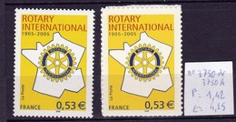 Centenaire Du Rotary Club International - Unused Stamps
