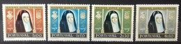 PORTUGAL N° 853 à 856 COTE 15 € NEUFS * MH SERIE COMPLETE DE 4 VALEURS NAISSANCE DE LA REINE DONA LEONOR - Ungebraucht