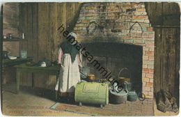 African-Americans - Old Time Kitchen - Old Woman - Black Americana