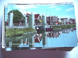 Nederland Holland Pays Bas Stadskanaal Met Gele Klap En Poststraat - Stadskanaal