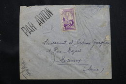 NIGER - Enveloppe De Zinder Pour La France Par Avion , Affranchissement Plaisant  - L 58813 - Storia Postale