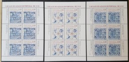 PORTUGAL Cote 27 € 1983 N° 1582a + 1890a + 1593a ** (MNH). TB - Blocchi & Foglietti