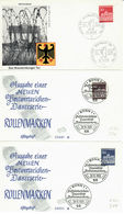 Lot 17 FDC Germany 1966-1991 - FIRST DAY COVERS - Bonn Berlin Nurnberg - Lettres & Documents