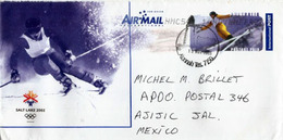 AUSTRALIE.  Entier Postal Australien Salt Lake 2002, Adressé Au Mexique., Depuis Tasmanie - Inverno2002: Salt Lake City