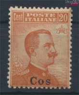 Ägäische Inseln 13III Postfrisch 1912 Aufdruckausgabe Cos (9431658 - Egeo (Coo)