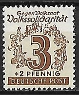 1946 - WEST-SACHSEN [Allied Occupation - Soviet Zone - Leipzig] + Michel 138 [People's Solidarity - **/MNH] - Ungebraucht