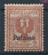 Ägäische Inseln 3VIII Postfrisch 1912 Aufdruckausgabe Patmos (9431533 - Egeo (Patmo)