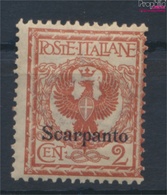 Ägäische Inseln 3XI Postfrisch 1912 Aufdruckausgabe Scarpanto (9431428 - Aegean (Scarpanto)