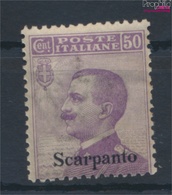 Ägäische Inseln 9XI Postfrisch 1912 Aufdruckausgabe Scarpanto (9431404 - Aegean (Scarpanto)